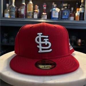 New Era 59FIFTY St. Louis Cardinals Red and White baseball hat